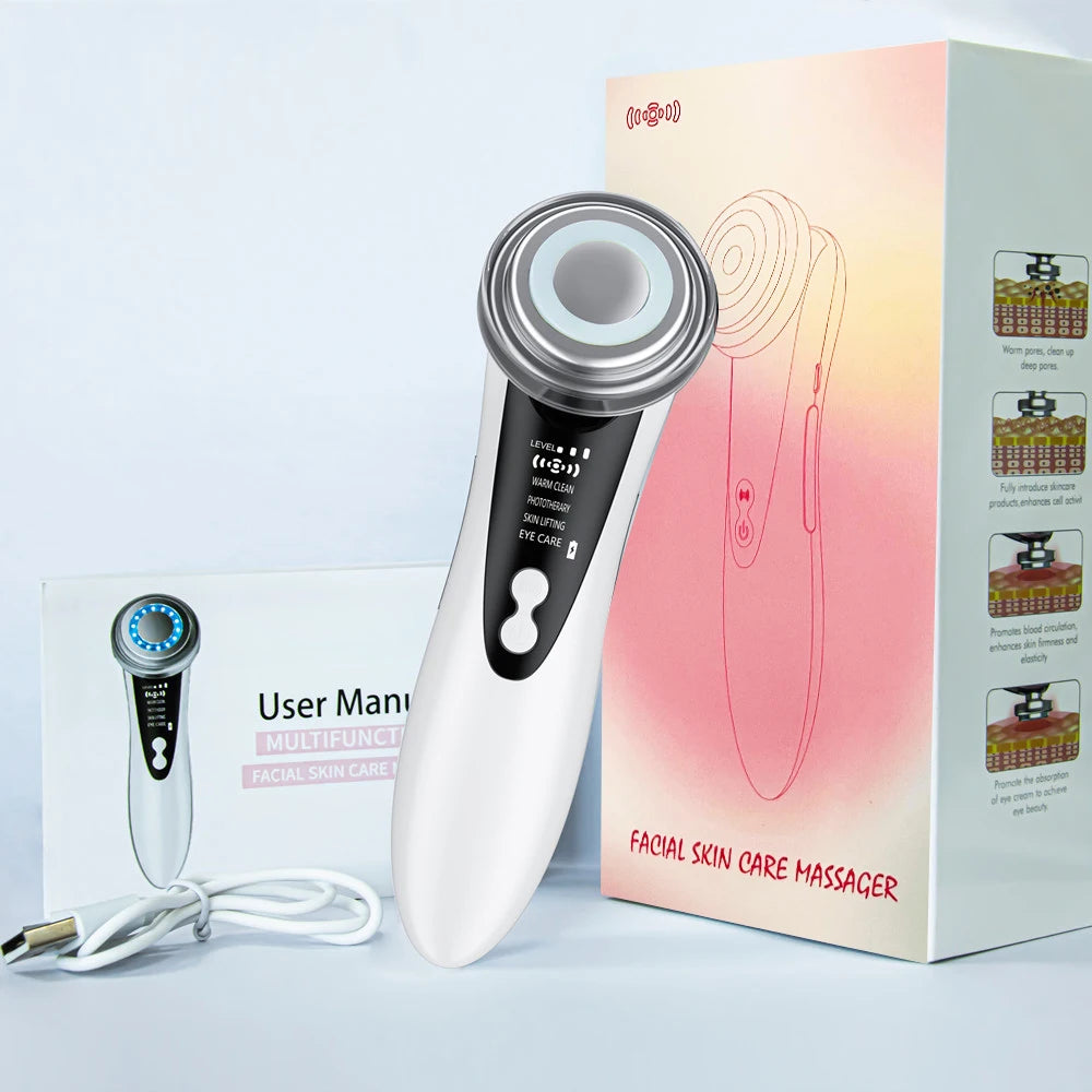 AVÉEA 5-in-1 LED Gesichtsmassagegerät
