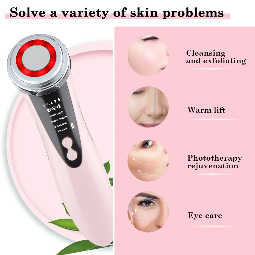 AVÉEA 5-in-1 LED Gesichtsmassagegerät