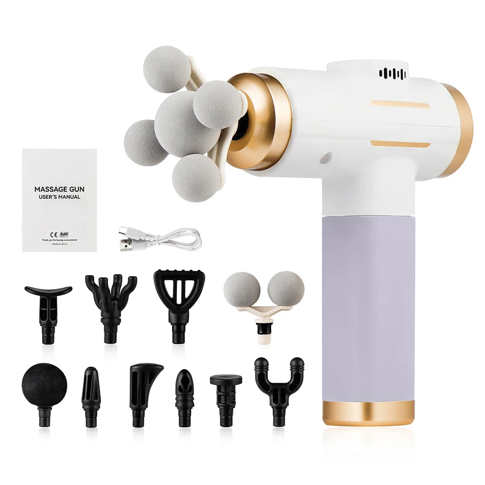 AVÉEA Pro Massage Gun - Kabellose Faszienpistole